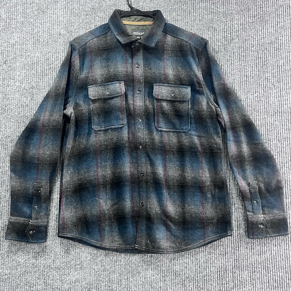 JEREMIAH AMERICAN LEGACY MENS Med Weight Flannel Shirt Size M
